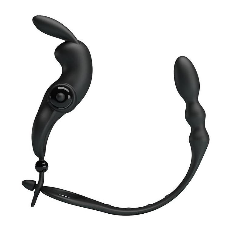 Vibrating Ring with Desmontable Anal Chain 2
