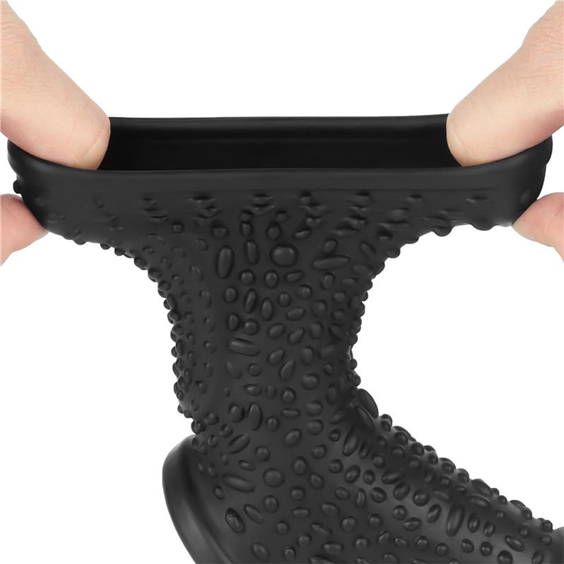 Vibrating Ring for Penis and Scrotum Drip Knights 6