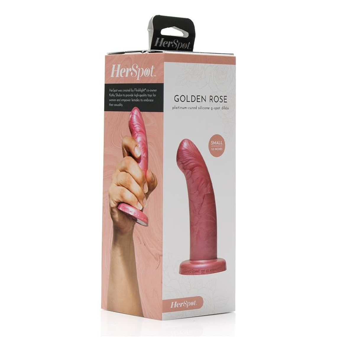 Herspot Dildo Golden Rose Size 7
