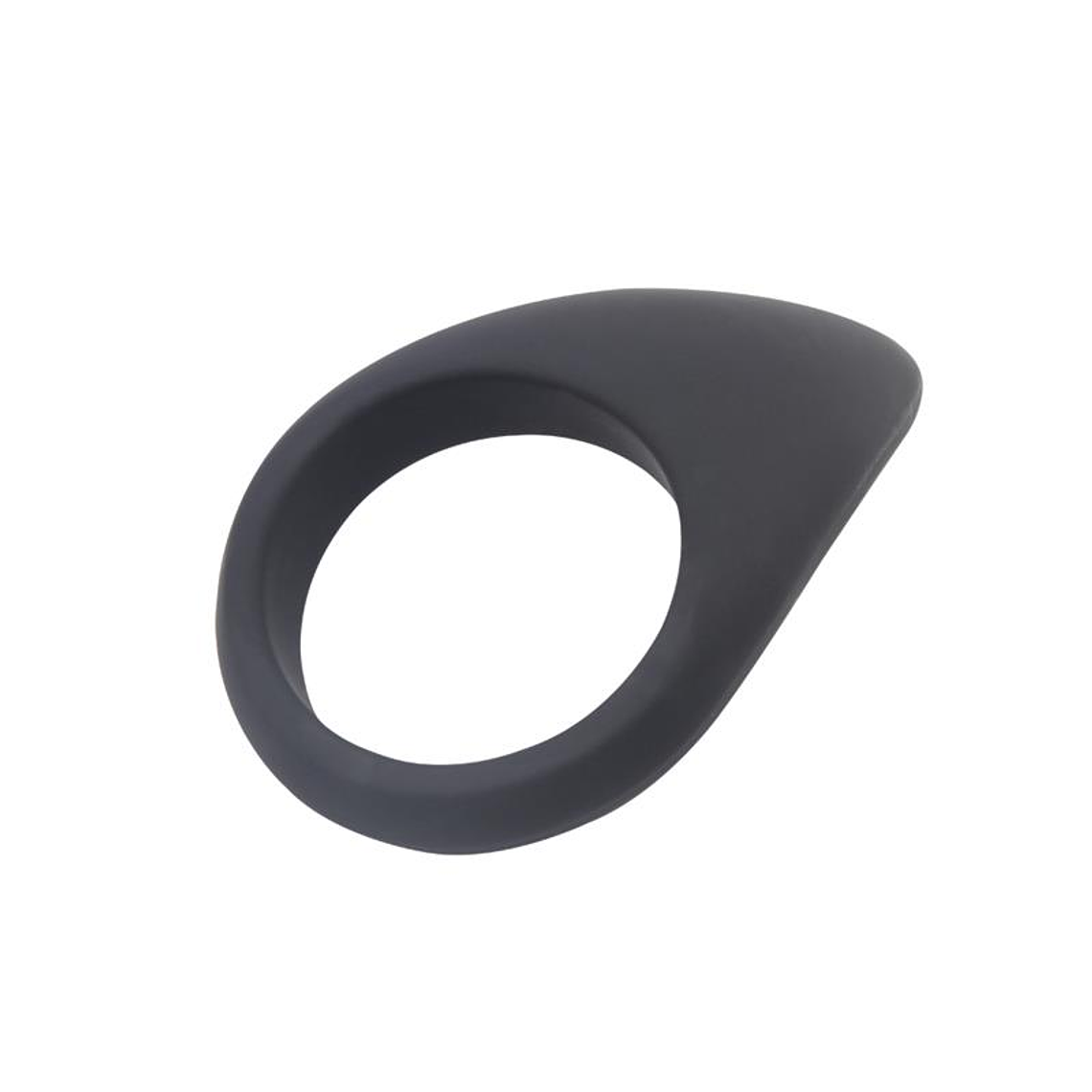 Cock Ring Party Hat Silicone Black 2