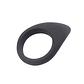 Cock Ring Party Hat Silicone Black - vignette 2