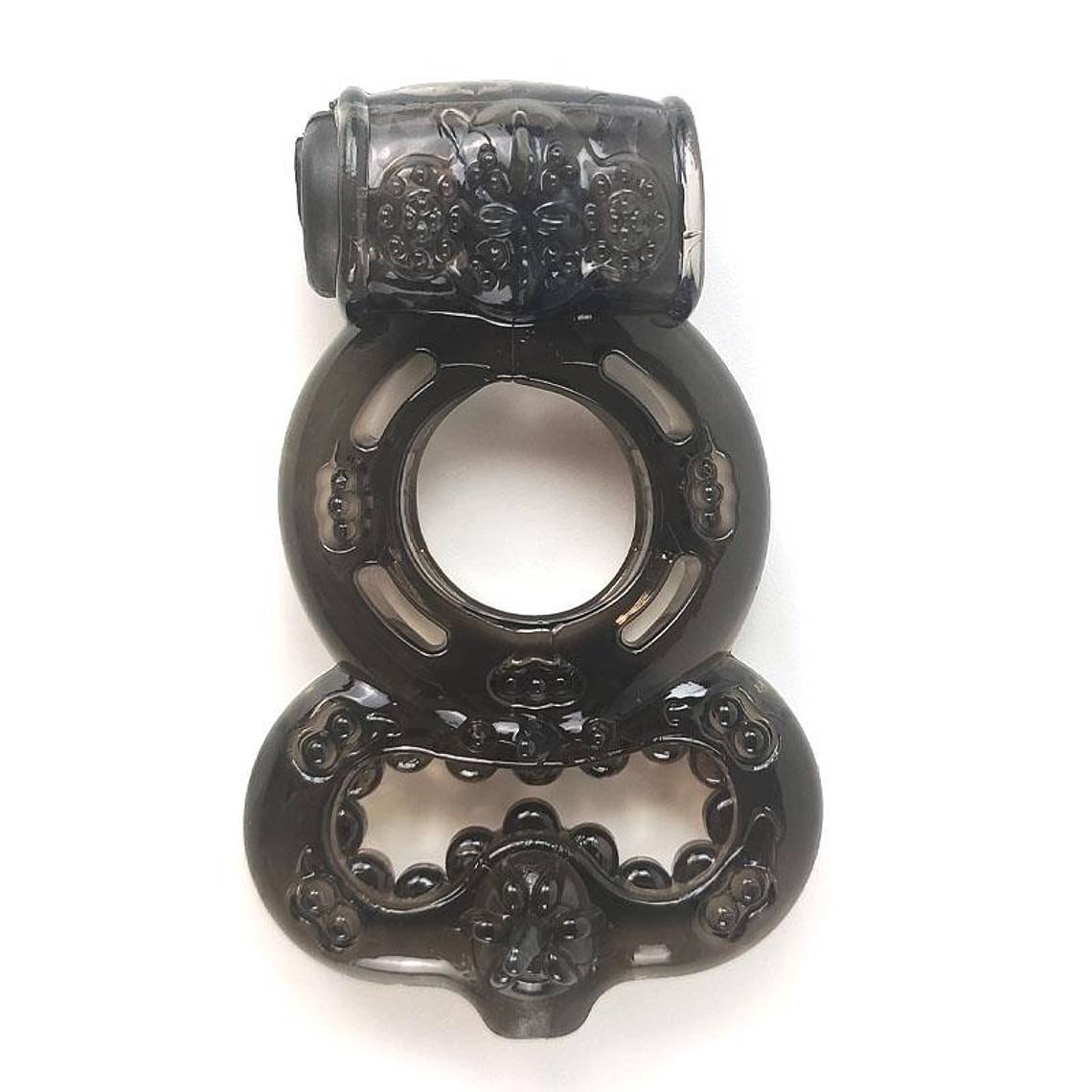 Penis Ring with Vibration Black 6