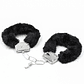 Furry Metal Handcuffs Black - thumbnail 1