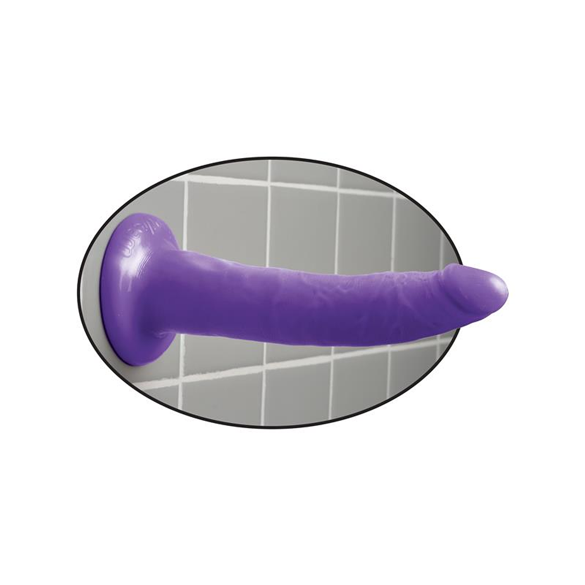 Dildo Slim 17,8 cm Purple 2