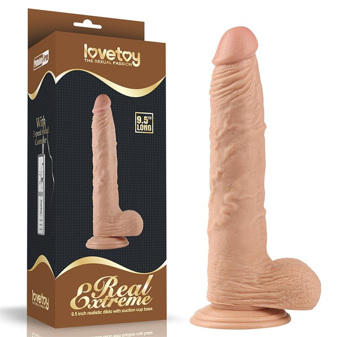 Dildo Real Extreme 9.5 Flesh 8