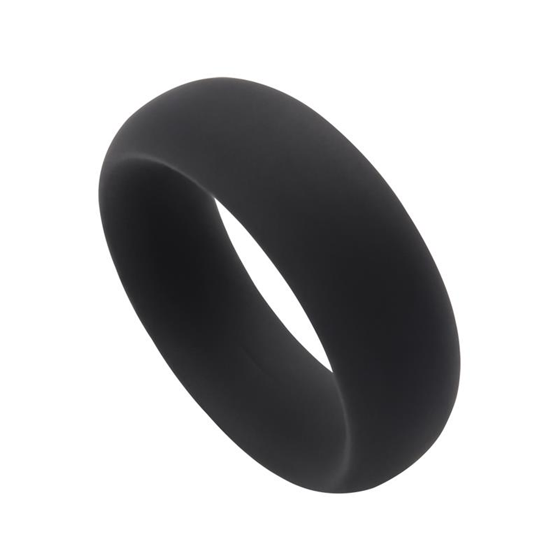 Infinity Silicone Ring L Black 5