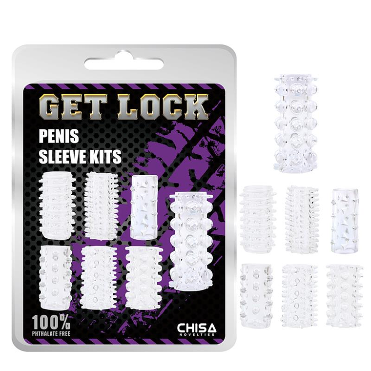 Penis Sleeve Kits-Clear 1
