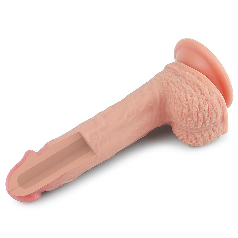 Dildo Nature 8.5 Liquid Silicone Flesh 6