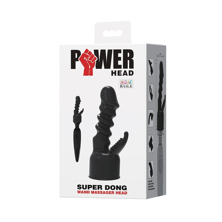 Power Head Wand Accessor Black 5