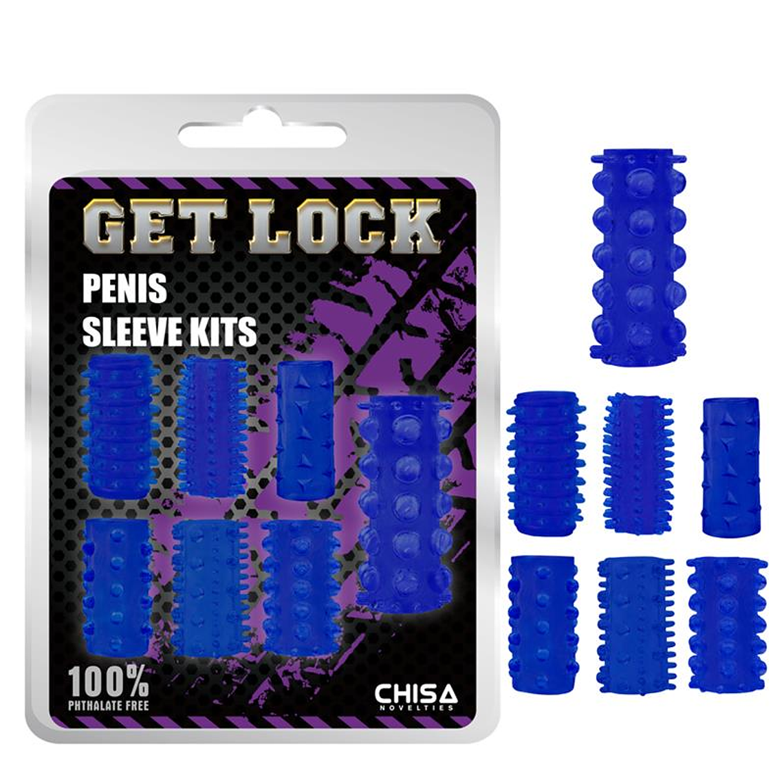 Penis Sleeve Kits-Blue 1