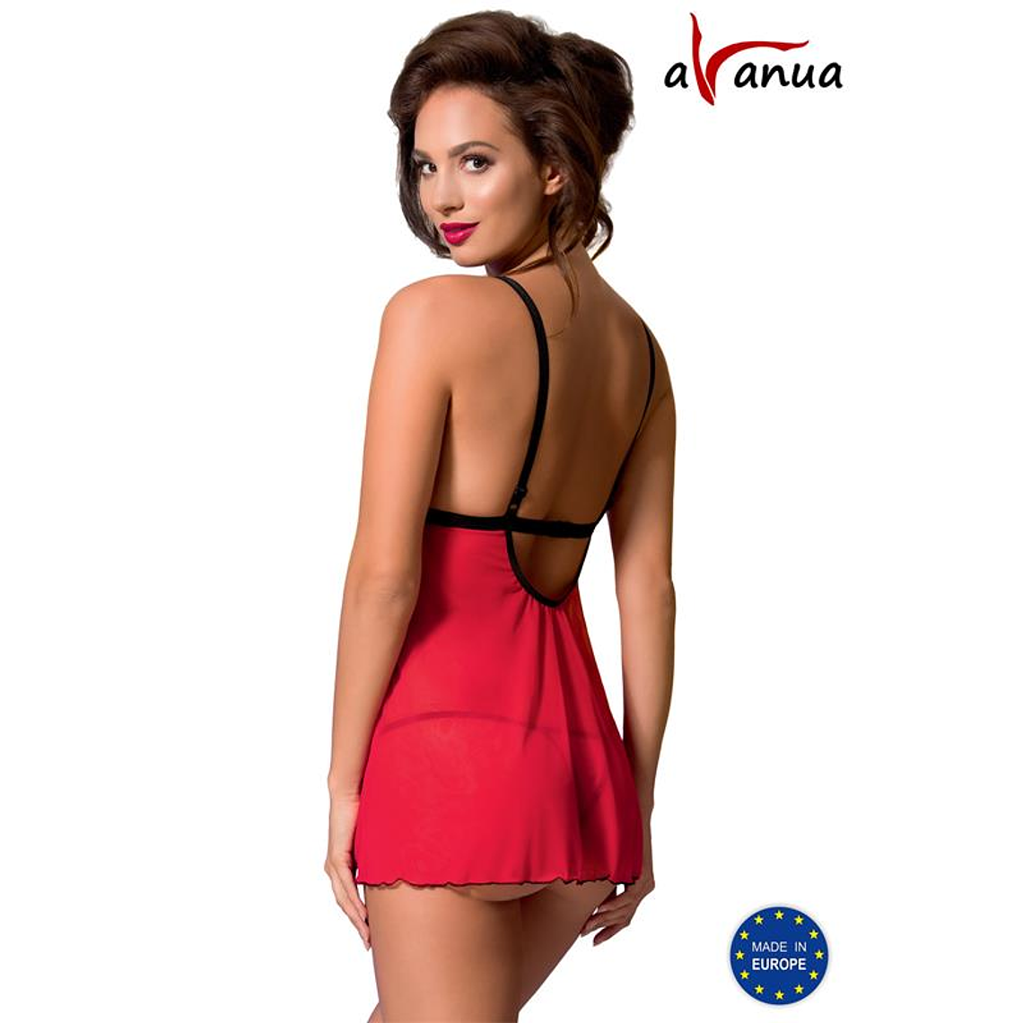 Salome Chemise Red 2