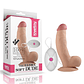 Dildo The Ultra Soft Dude with Vibration 7.5 Flesh - Thumbnail 8