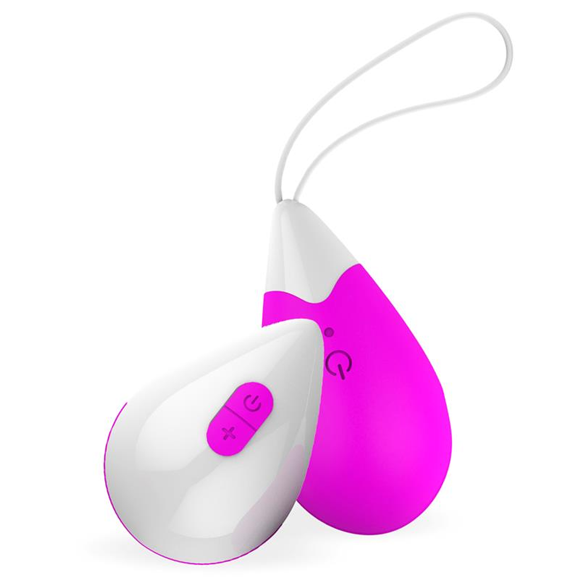 Vibrating Egg Remote Control USB Silicone Purple 2