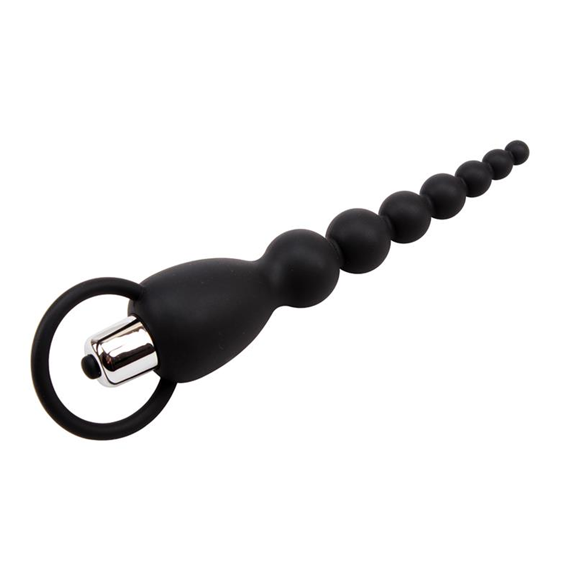 Anal Chain Elite Power 19.5 cm Silicone Black 1