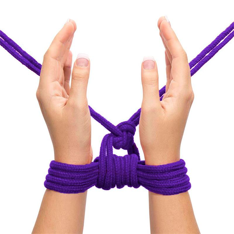 Bondage Rope Soft Purple 5