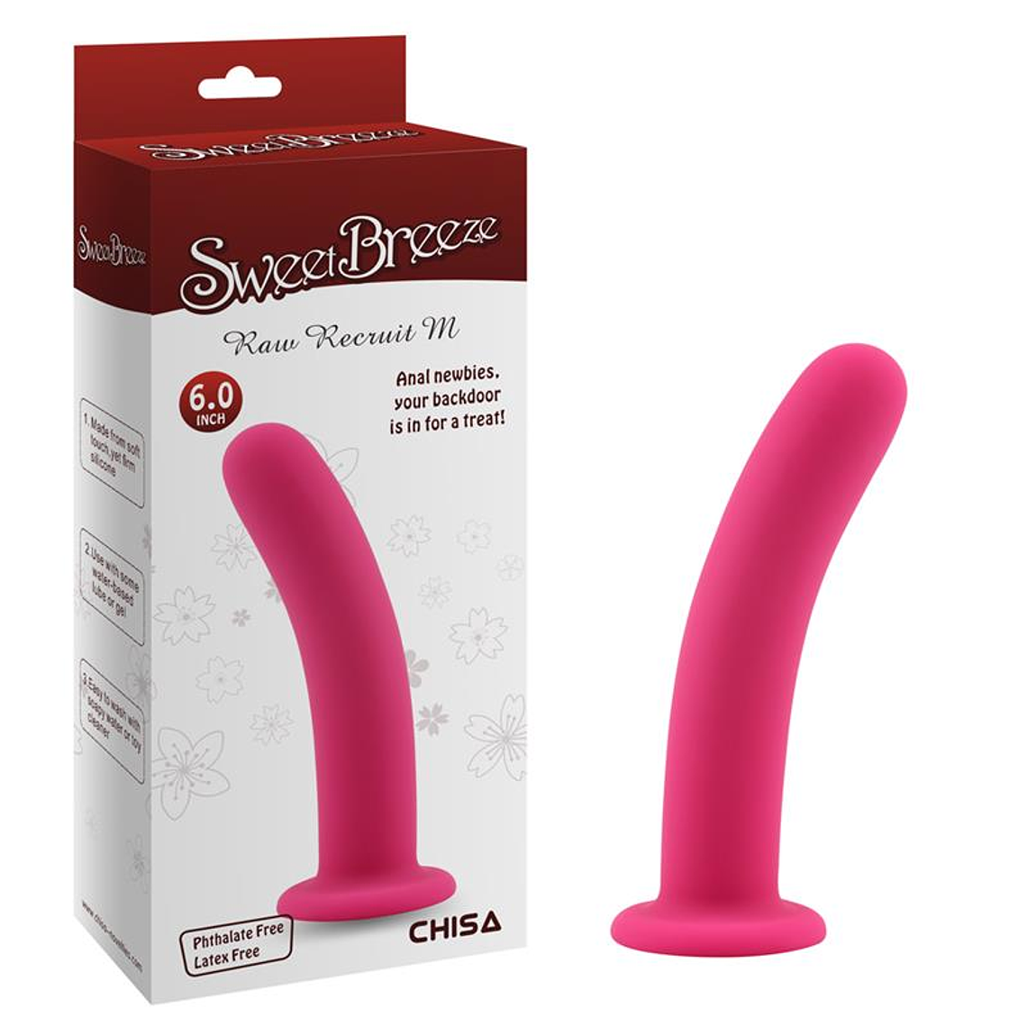 Dildo Raw Recruit Size M Pink 1