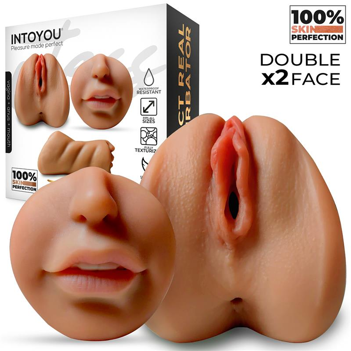 Jess Super Realistic Vagina, Anus and Mouth 650 gr 1