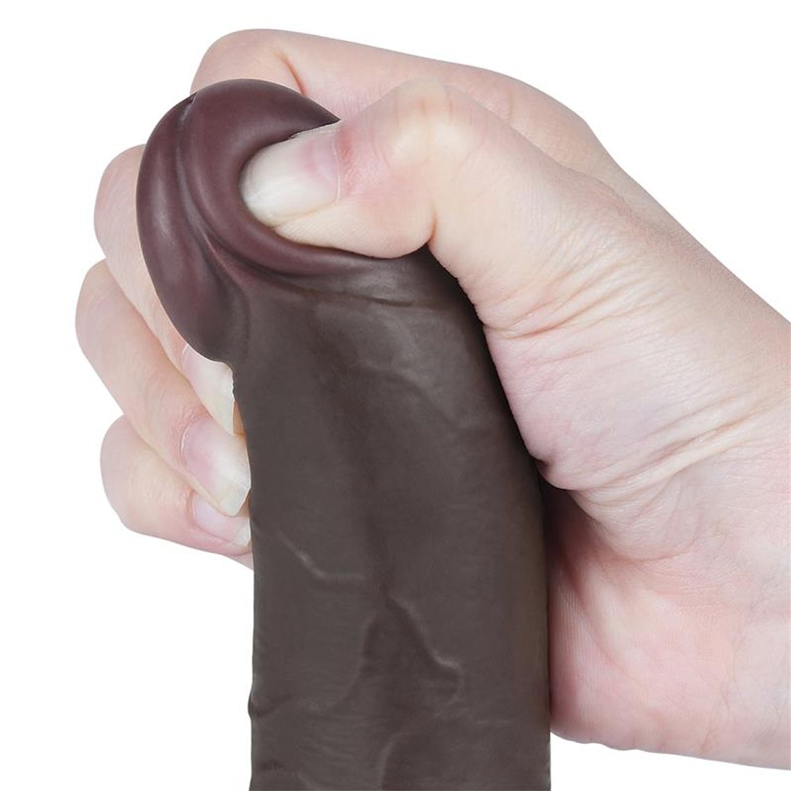 Sliding Skin Dual Layer Dildo 7.5 6