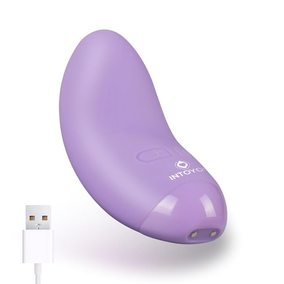 Patty Mini Massager Silicone USB Purple 4