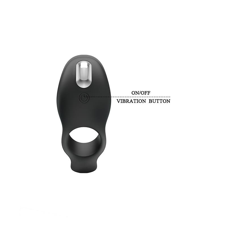 Vibrating Penis Ring USB Silicone 8
