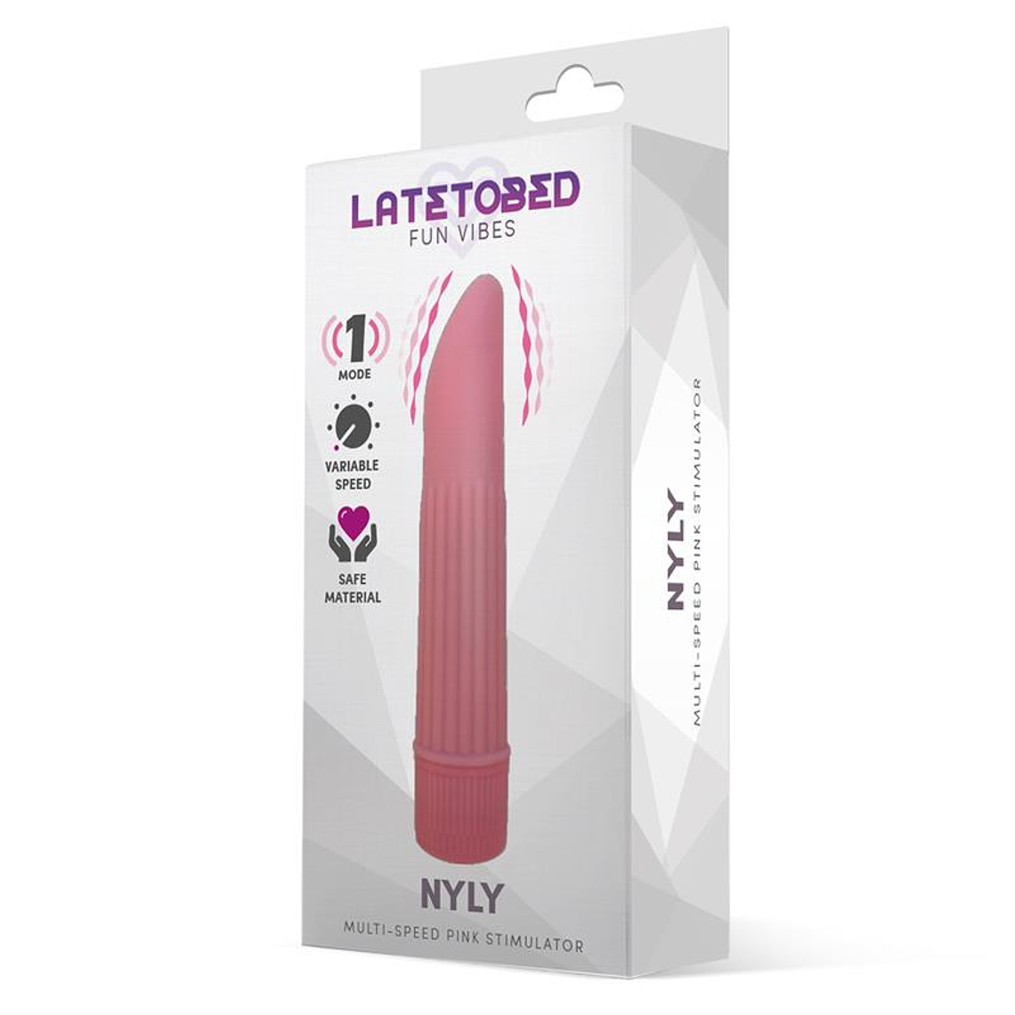 Nyly Multi-Speed Stimulator Pink 2