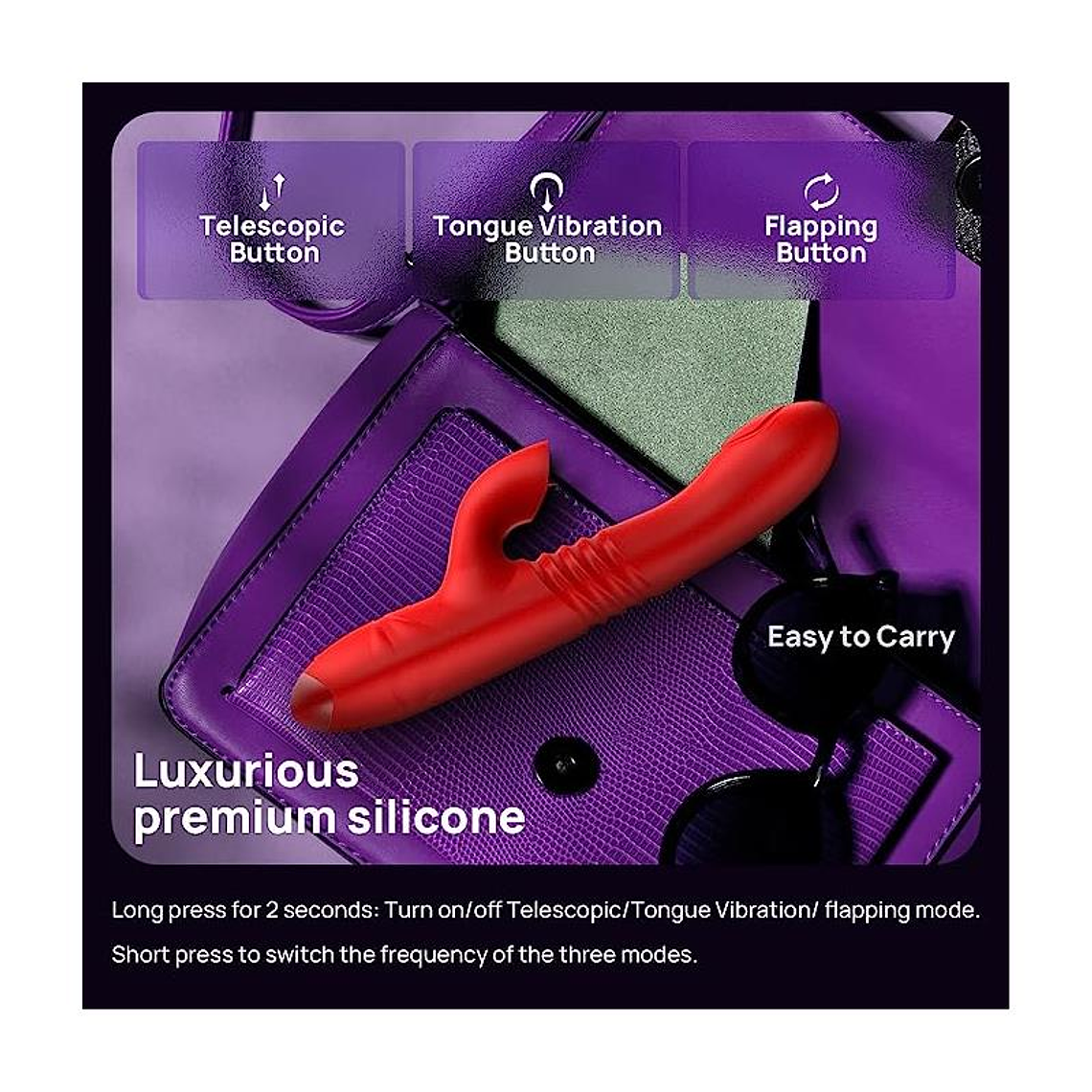 Velvet Vibe with Thrusting and Pulse 15