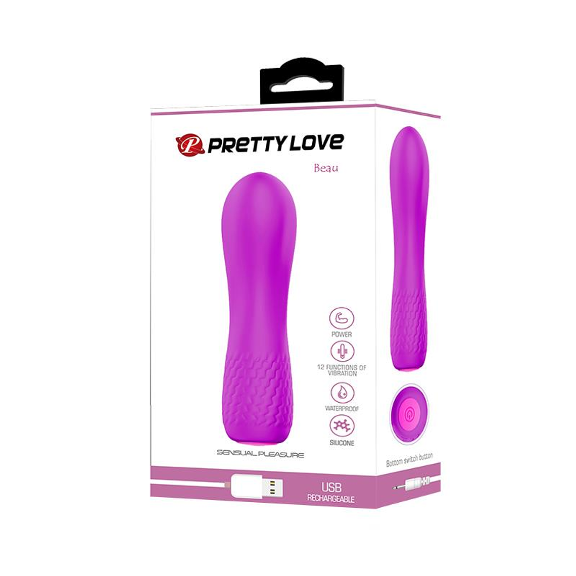 Sstimulator Beau USB Purple 5