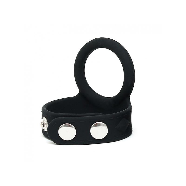 Penis Strap with Cockring Silicone 1