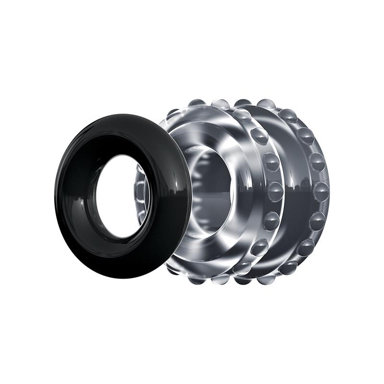 Ring Set Pro Performance C-Ring Black 2