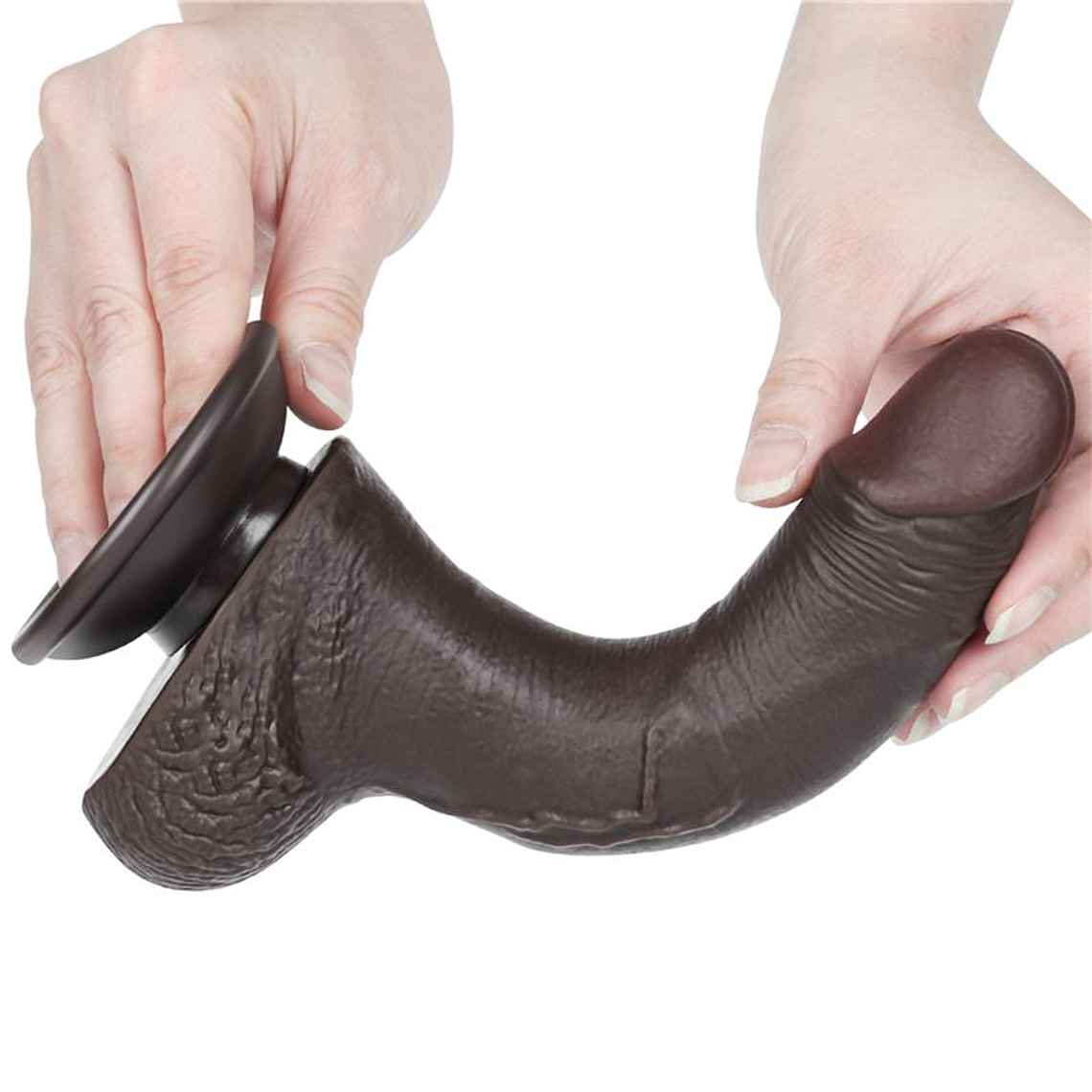 Sliding Skin Dual Layer Dildo 7.5 8