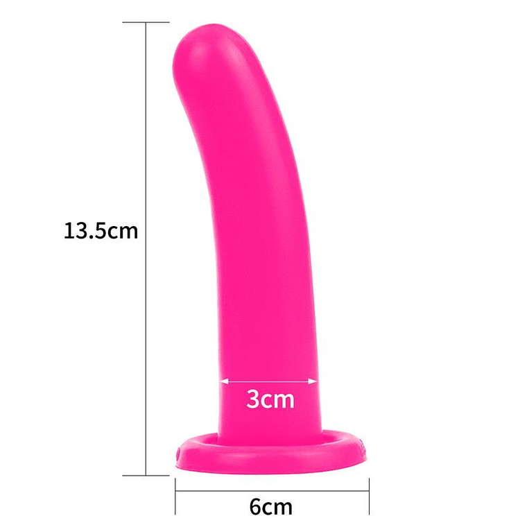 Stimulator Holy Dong 5.5 Liquid Silicone Pink 7