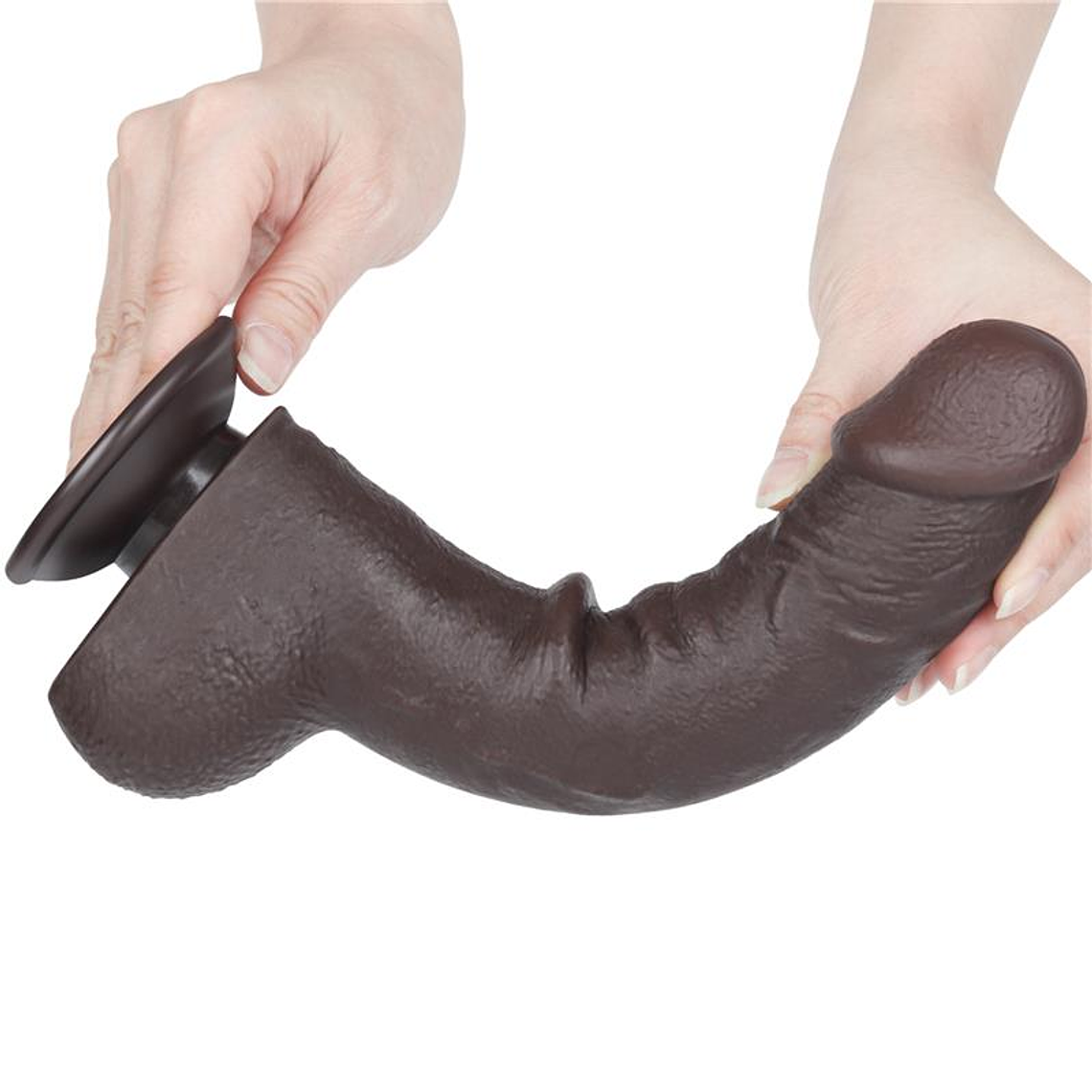 Sliding Skin Dual Layer Dildo 9.5 5