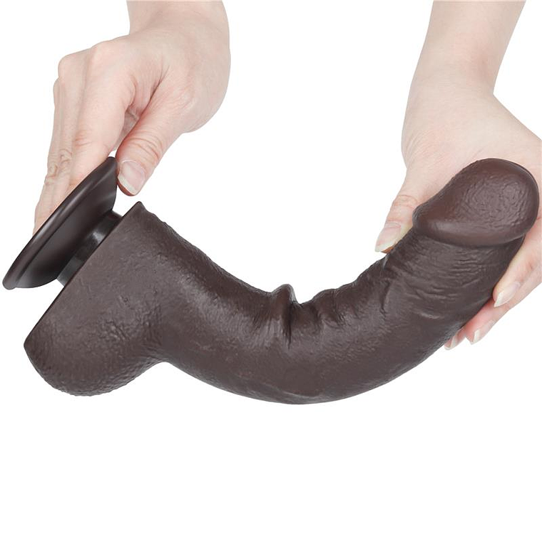 Sliding Skin Dual Layer Dildo 9.5 5
