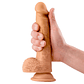 Dean Realistic Dildo with Testicles 8.5 Flesh - vignette 3