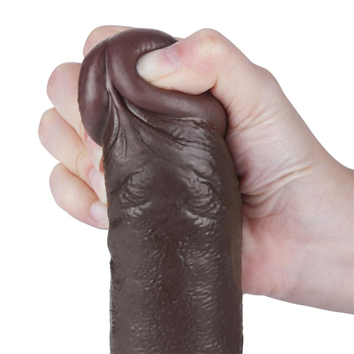 Sliding Skin Dual Layer Dildo 9.5 7