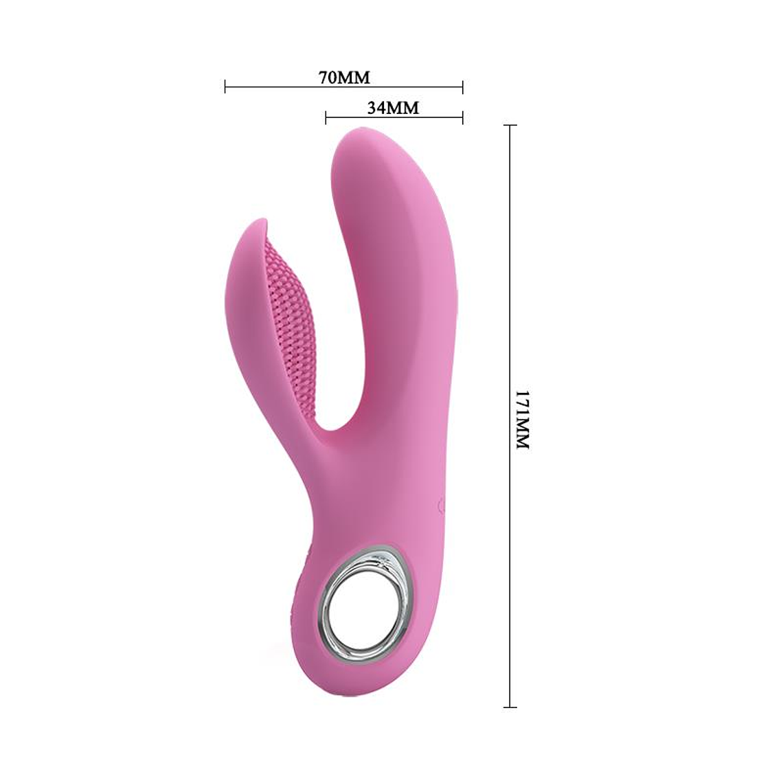 Vibe Canrol USB Silicone Soft Pink 7