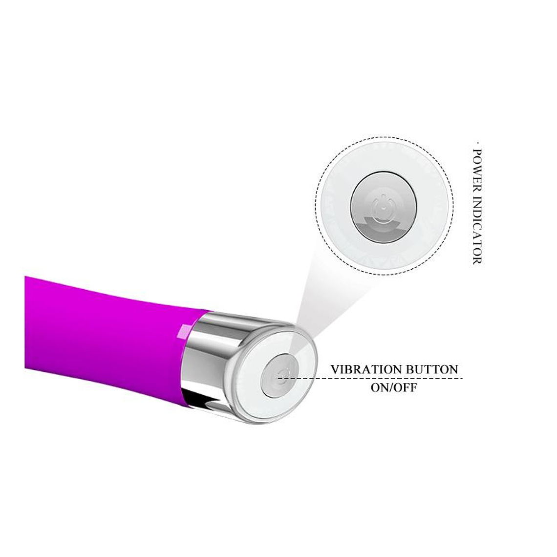 Vibe Sampson Silicone Purple 6