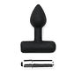Butt Plug with Vibrating Bullet Black - vignette 2