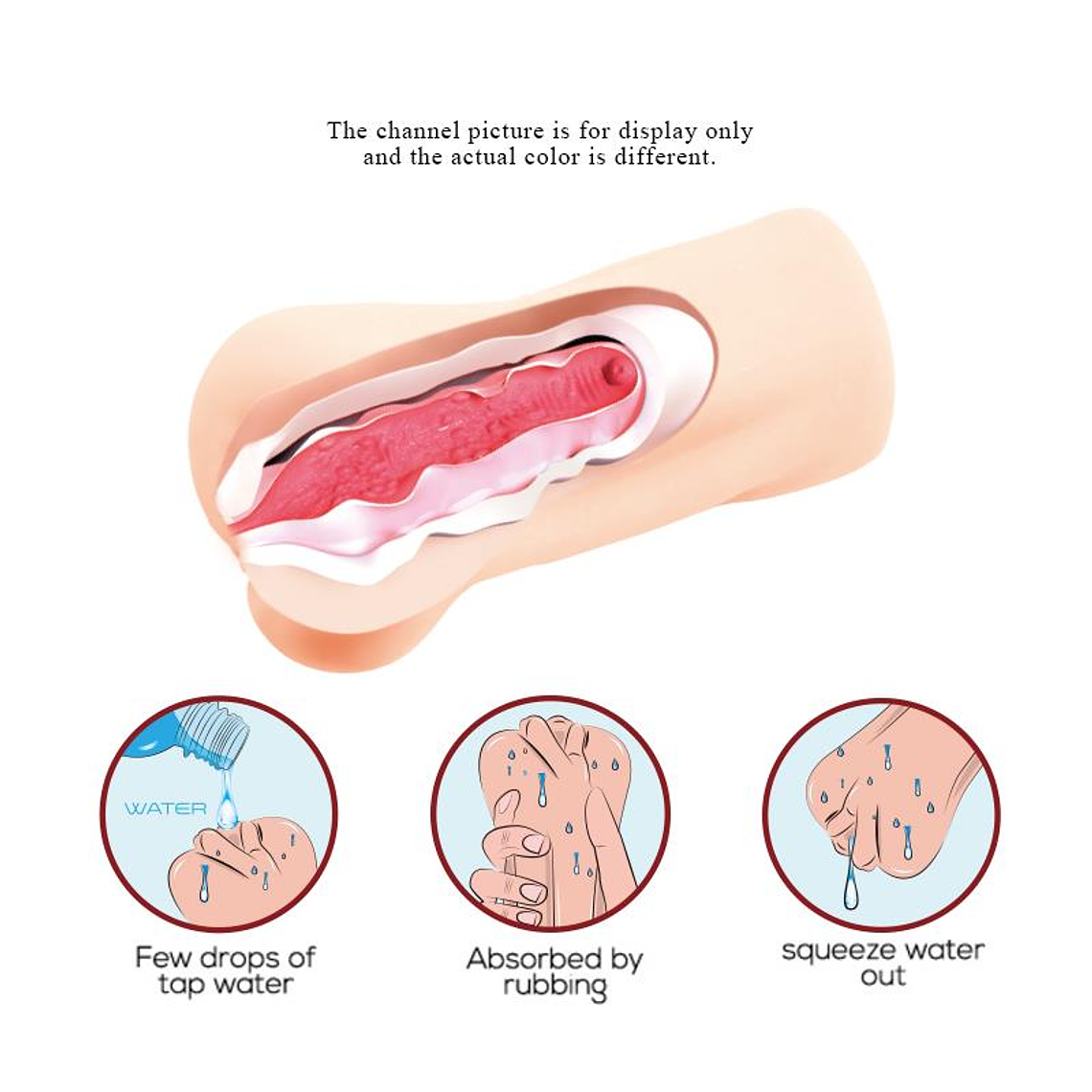 Masturbator Vagina 12.5 cm 7