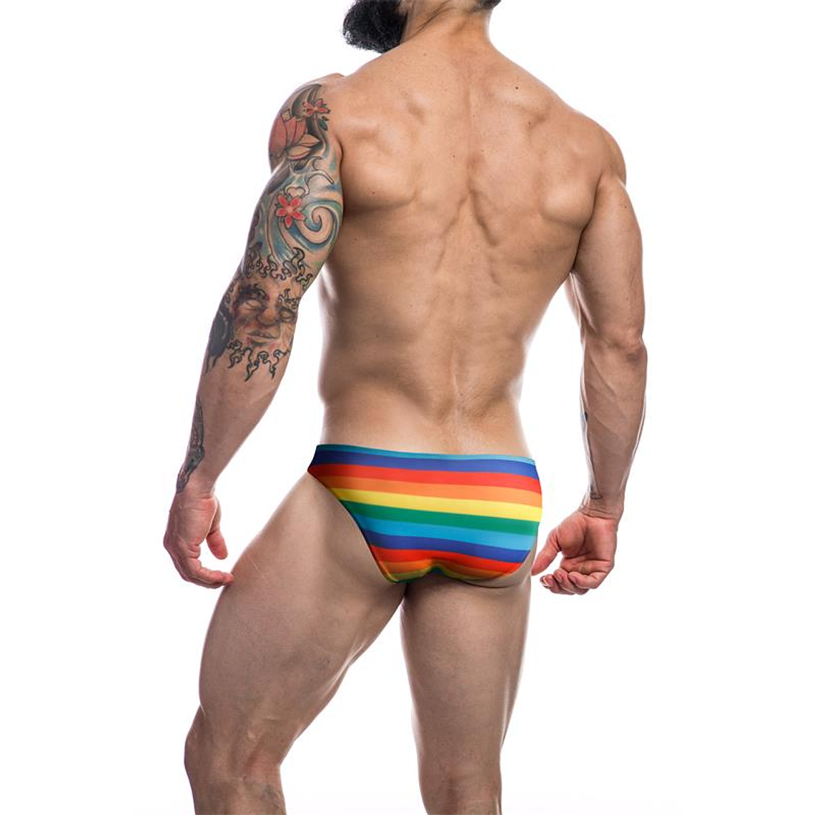 C4M01 Low Rise Bikini Brief Rainbow 2