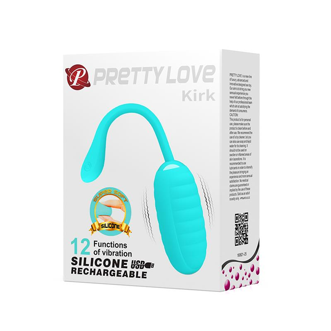 Vibrating Egg Kirk Silicone USB 9