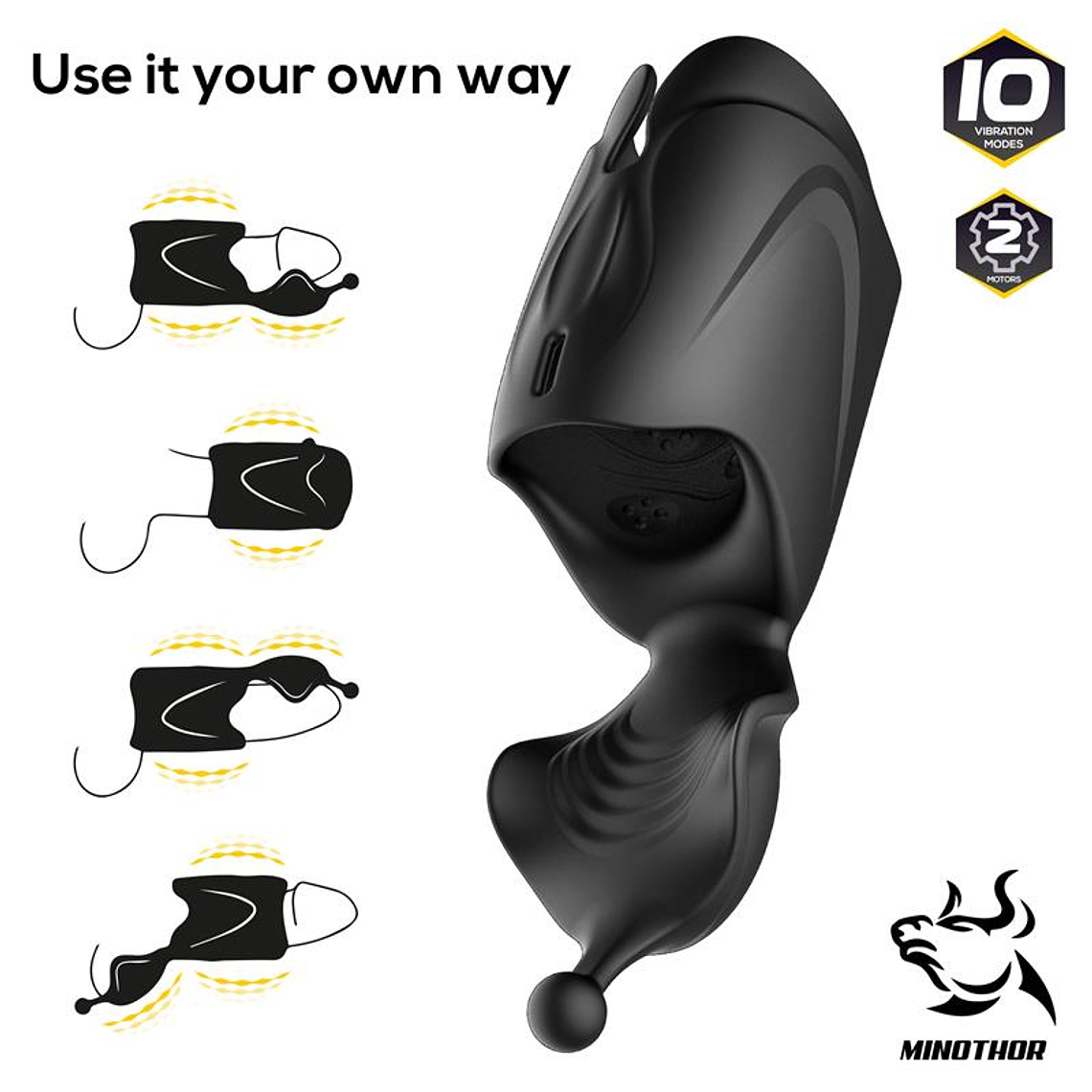 AdvaX One Masturbator Dual Motor Multiple Stimulation 7