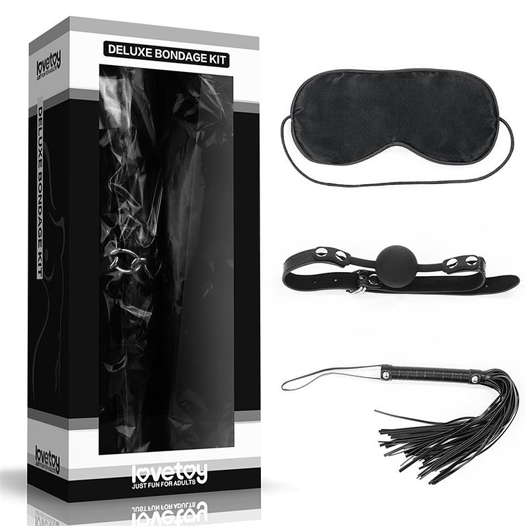 Bondage Kit Deluxe Black 1
