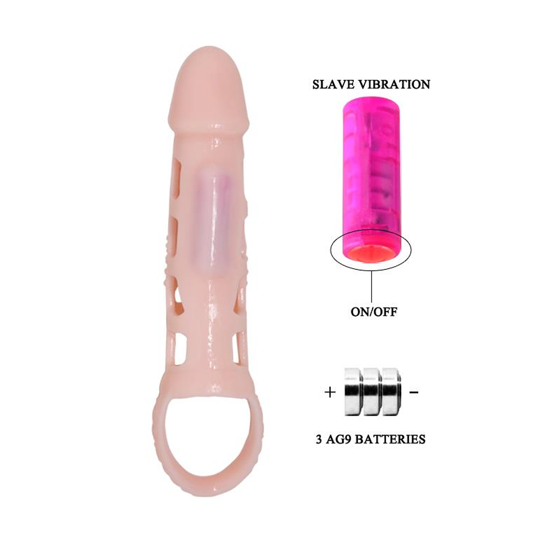 Harrison Penis Sleeve with vibration 6