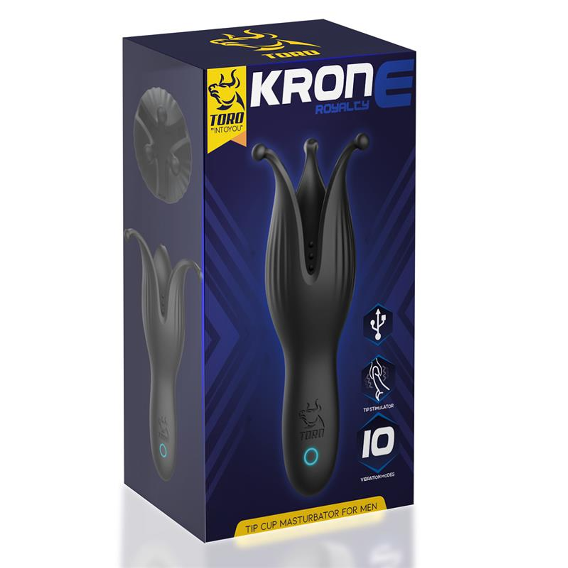 Krone Tip Cup Masturbator for Men Silicone USB 6