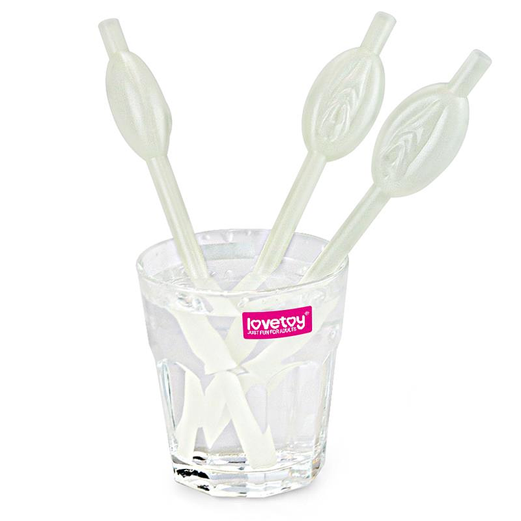 Luminous Vagina Straws Pack of 9 4