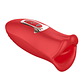 Ember Licking and Vibrating Mouth Shape Massager USB Silicone - Thumbnail 5