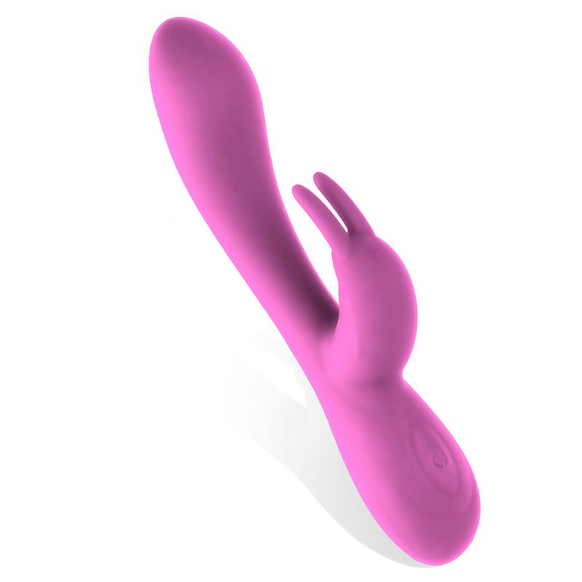 Mauve Unibody Liquefied Silicone Vibe USB Pink 2