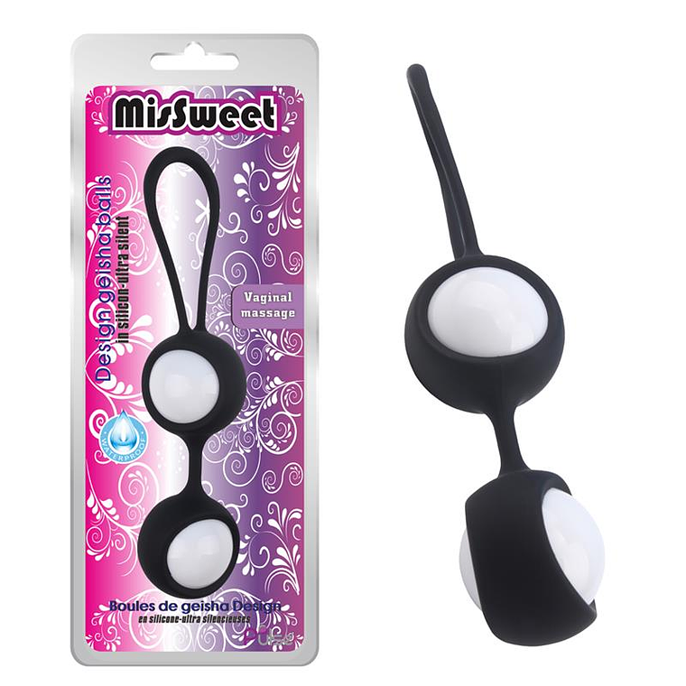 Geisha Balls MisSweet 17.7 cm Silicone Black 5