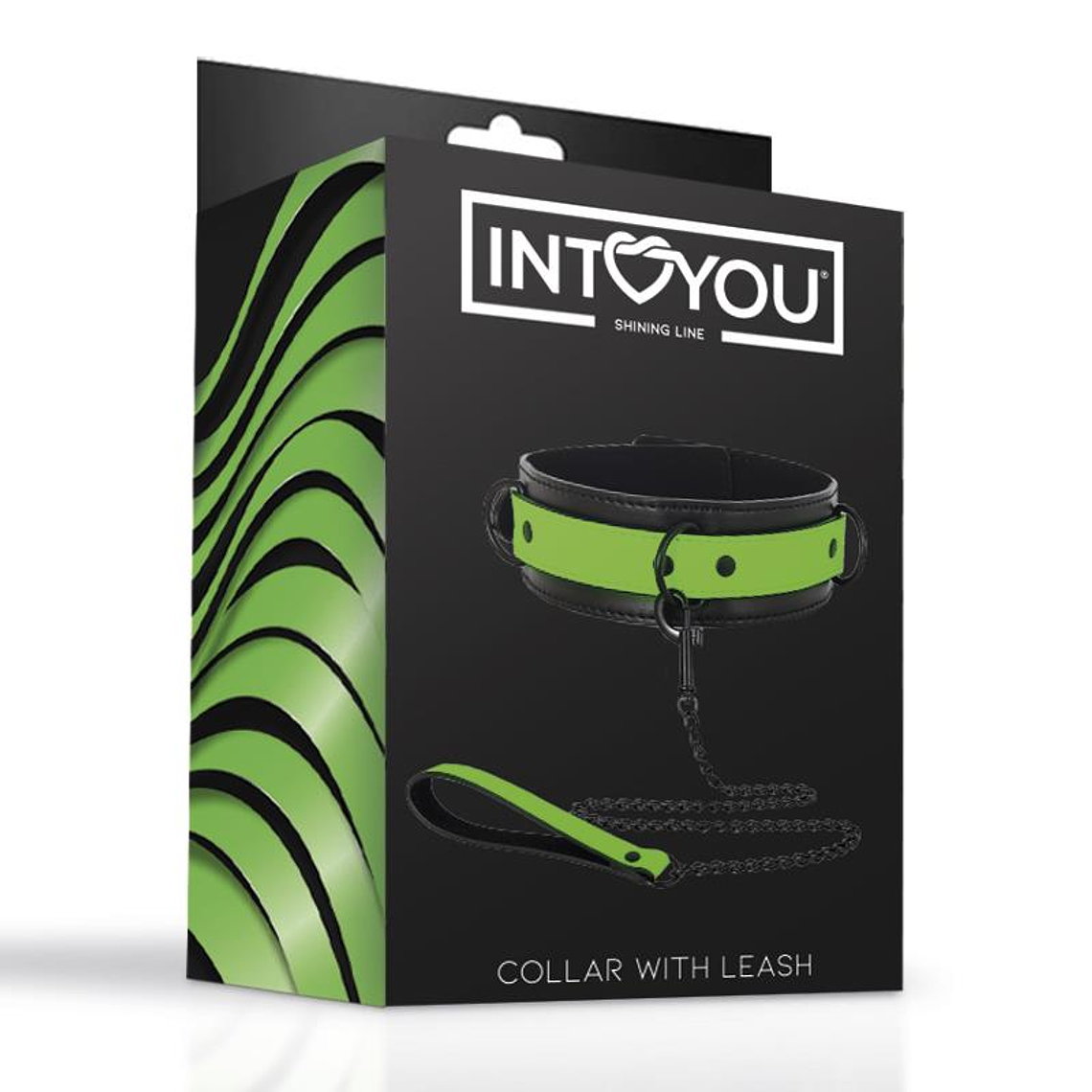 Glow in the Dark Collar with Leash 9